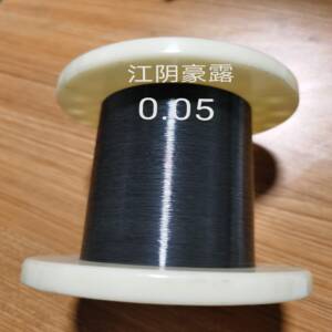 0.05 mm Black Oxidized Nitinol Wire for industrial alloy applications