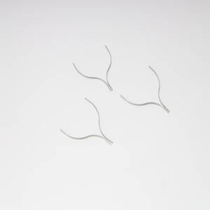 Laser-cut Nitinol cardiac stent made from shape-memory alloy