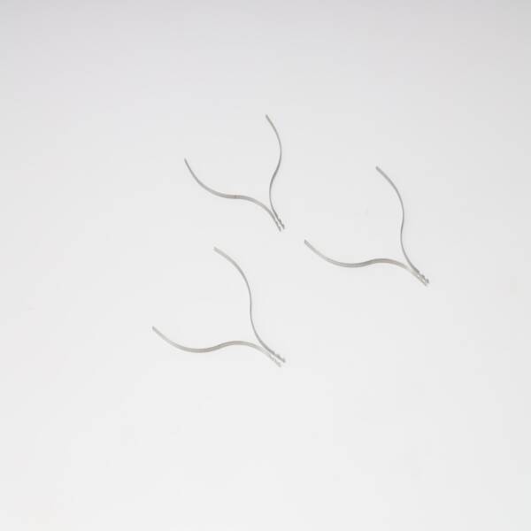 Laser-cut Nitinol cardiac stent made from shape-memory alloy