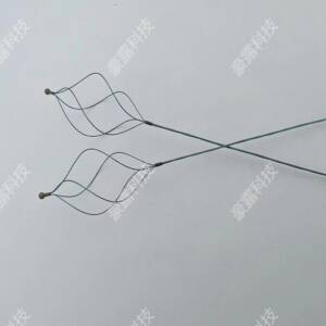 Nickel Titanium Laser Cutting Stone Retrieval Basket made from superelastic nitinol wire