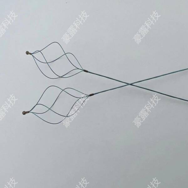 Nickel Titanium Laser Cutting Stone Retrieval Basket made from superelastic nitinol wire
