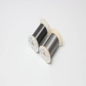 Black oxidized 0.07mm nitinol microfilament made from nickel titanium material