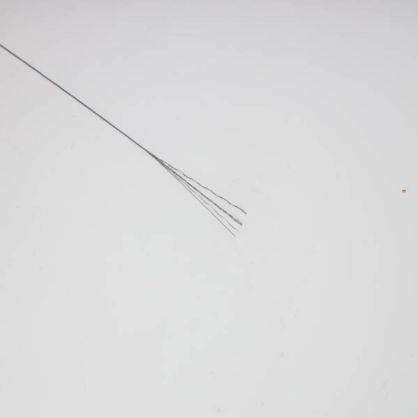 Black Oxidized Nitinol Rope 0.28mm – Superelastic Research Alloy Wire Rope 1x7