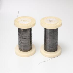 Black oxidized Nitinol strip 0.43mm x 0.59mm – superelastic titanium wire supplier