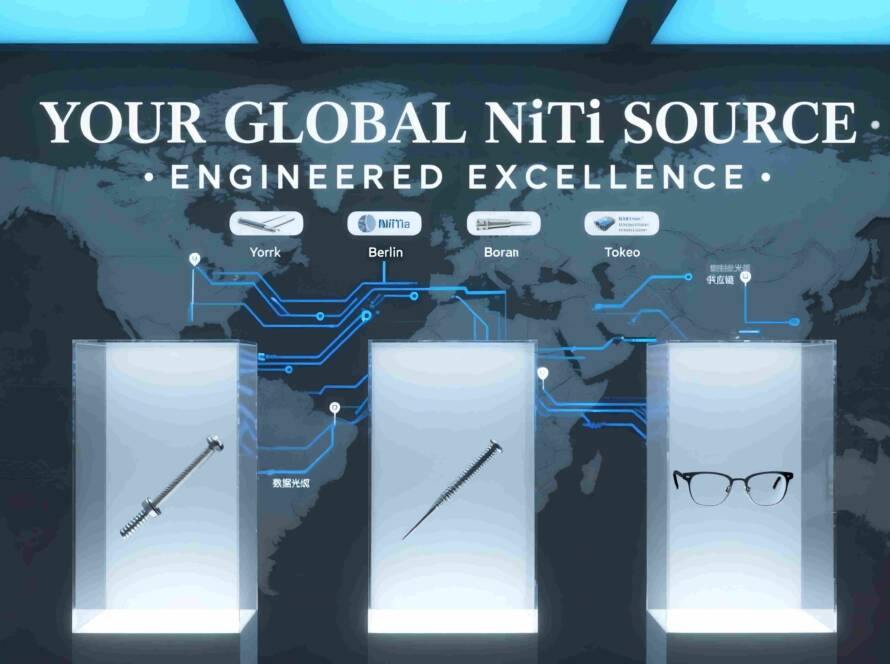 Ultra-fine medical-grade nitinol wire with precision-drawn finish for surgical applications